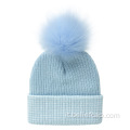 Cappelli invernali per baby bernochi al 100% in maglia in maglieria